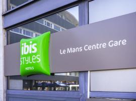 ibis Styles Le Mans Gare Sud, Hotel in der Nähe vom Flughafen Le Mans-Arnage - LME, Le Mans