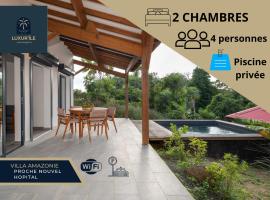 Villa Amazonie near new hospital private pool, viešbutis mieste Les Abymes