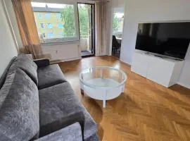 Bright Family Apartment with Balcony