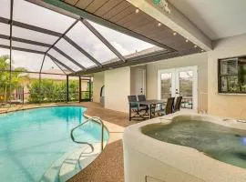 Sleek Family Home with Pool and Hot Tub in Fort Myers!