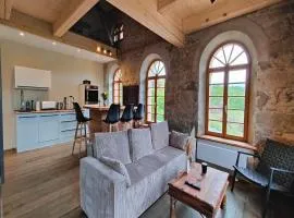 Lichtdurchflutetes Apartment mit eigener Sauna & Kamin