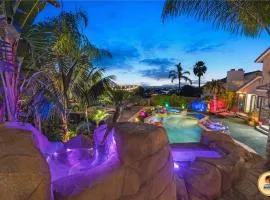 Dream Home with Pool, Water Slide, Spa and Views