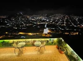 Suites Coloniales de Lujo con Vista Panorámica de Quito