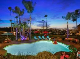 Sprawling Hilltop Retreat- Pool, Views, Sleeps 30!