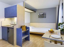 アパートホテル アダージョ アクセス レンヌ センター、レンヌの自炊式の宿泊施設
