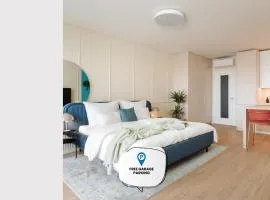 Good Vibe Studio near Metro - Garage, Air-Conditioning, Vinyl player