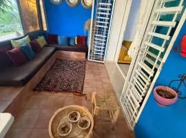 Appartement moderne avec piscine, à 2 min à pied de la plage résidence SUNSET BEACH MANSOURIA