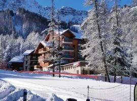 Résidence L'Albane, 4 pers, skis aux pieds, piscine et parking