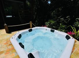 Jardim Botânico Casa Rossa Bungalows & Apartments, biệt thự ở Morro de São Paulo
