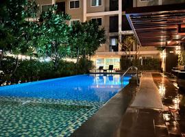 Peaceful Stay at MT Cozy New Room-Self Check-in เช็คอินด้วยตนเอง, hotel v destinaci Khlong Luang