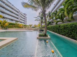 Apartaestudio con Jacuzzi Privado y Vista al Mar, hotel en Cartagena de Indias