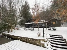 Lakefront Adirondack Cabin - Dock - Canoe - 10 min to Lake Placid