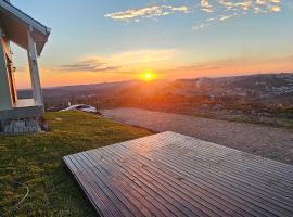 Cabana premium com hidromassagem e vista para o pôr-do-sol, hotel i São Joaquim