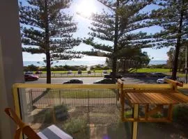 Beachfront self contained upstairs apartment