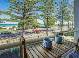 Beachfront self contained upstairs apartment