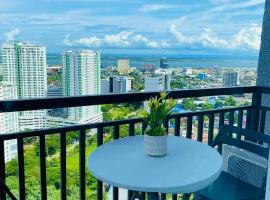 Balcony Studio Ayala with Ultra-Fast 400 Mbps WiFi, ubytování s možností vlastního stravování v destinaci Cebu City