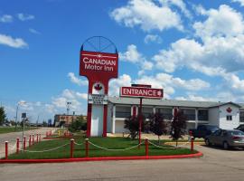 Canadian Motor Inn, hotel i nærheden af Grande Prairie Lufthavn - YQU, 