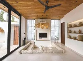 Casa Petak 3 - Serene 2BR Modern Sanctuary with Lush Pool in Pererenan
