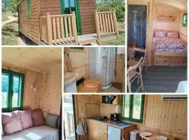 Terra Bulle Hébergement - Roulotte climatisée avec SPA privatif