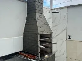 Casa de Praia - Condominio - Churrasqueira - AC - Caraguatatuba