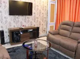 Executive fully furnished three bedroom apartment with ample parking space, swimming pool fully equipped gym children playing ground and amazing city views