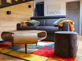 Hysope 4 pers, design et confort-chiens acceptés, ξενοδοχείο σε Arâches-la-Frasse