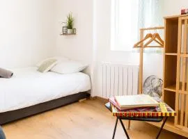 Charming bright studio Bellecombe district Lyon 6th