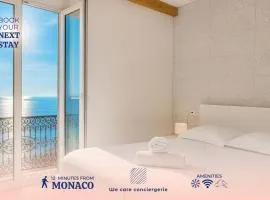 Panoramic Sea & Monaco View 2-Room