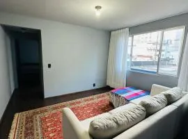 Apartment one block from the sea downtown