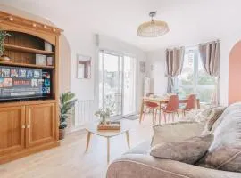 Rose Mer, Appartement à 20 mètres de la mer avec parking privé et balcon, Animal accepté