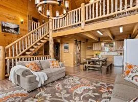 4BR Cabin with Game Room & Fire Pit Sleeps 13