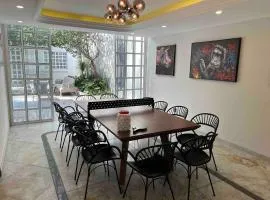 Luxe Polanco Home Private Yard TVs in Each Room