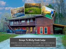 Buffalo River Misty Creek Lodge, chalet de monta&ntilde;a en Vendor