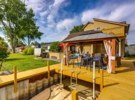 Port Clinton Home with Private Dock and Gazebo!