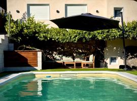 Wine Lodge Ribeira Sacra，Carracedo的木屋