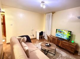 Zoe Homes-Chic one bedroom near two rivers mall village Marke UN and Embassies along Limuru rd, hotel di Ruaka