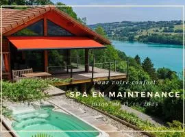 SEEBLICK romantic chalet spa lake view