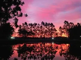 Propriedade inteira - duas suítes, pavilhão e espaço externo