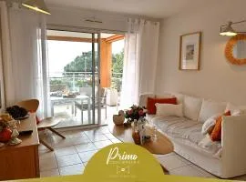 T2 Harmonie - Élégance, Vue Mer, Piscine & Plage