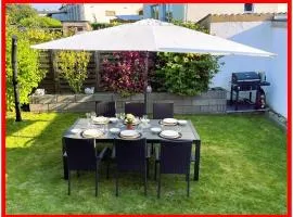 85qm mit Garten und eigener Garage für 6 Personen, Moderne trifft Tradition - Apartment "Rosie"