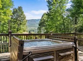 POP of Fall N Smokies W Family Spot - Hot Tub Views