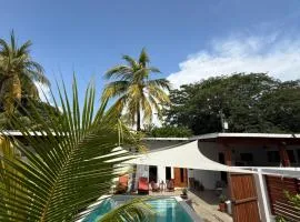 1 Family Pool Villa BBQ PARKING EL SUNZAL Surf City Area