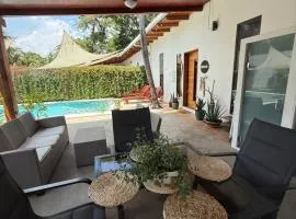 2 Boho Villa El Sunzal Private Pool BBQ Paradise