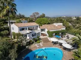 Villa Rose Pool Sea View Super Cannes
