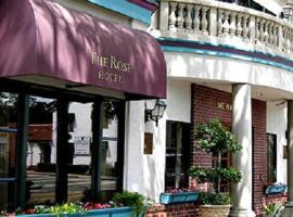 The Rose Hotel, hotell sihtkohas Pleasanton huviväärsuse Alameda County Fairgrounds lähedal