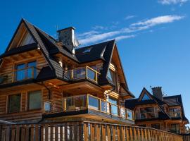 Osada Gubałówka na Polanie Pająkówka View Jacuzzi & Sauna, hotel in Kościelisko