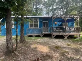 Barn Door Themed Garvan Gardens Blue Bungalow