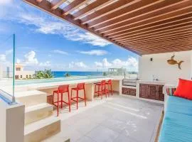 Tortuga Azul Private Terrace Rooftop Pool W BBQ Beach Access 11 Pools Free Beach Club