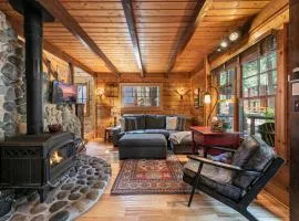 Classic Cabin in the Pines by Tahoe Getaways - Walk to Lake, Pet-Friendly 3 BR w Yard & Hot Tub!