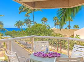 Maui Banyan 1 bedroom, ocean view, steps to beach, king-size bed, full kitchen, hotel em Wailea